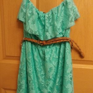 Teal dress